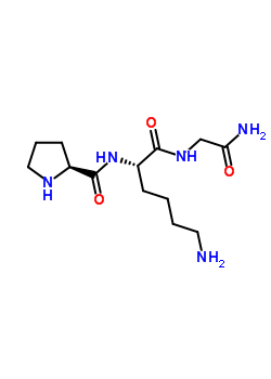 Prolyl-lysyl-glycinamideStructure,55299-63-3Structure Prolyl-lysyl-glycinamide Structure,55299-63-3Structure