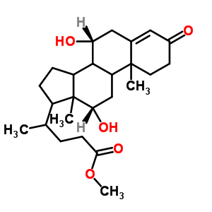 3-酮基-DELTA-4-胆烯酸甲酯结构式_55319-79-4结构式