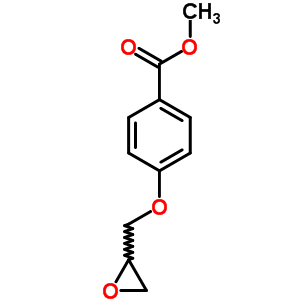 4-(2,3-Epoxypropyloxy)methyl benzoateStructure,5535-03-5Structure 4-(2,3-Epoxypropyloxy)methyl benzoate Structure,5535-03-5Structure