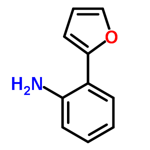 2-(2-呋喃基)苯胺结构式_55578-79-5结构式