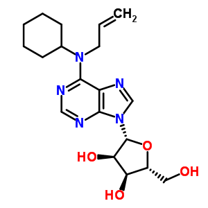 N(6)-烯丙基-n(6)-环己基腺苷酸结构式_55611-38-6结构式