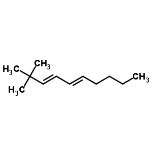 (3Z,5Z)-2,2-二甲基-3,5-癸二烯结构式_55638-50-1结构式