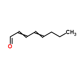2,4-辛二醛结构式_5577-44-6结构式