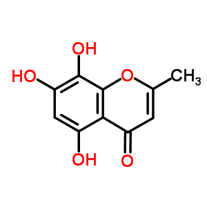 (9ci)-5,7,8-三羟基-2-甲基-4H-1-苯并吡喃-4-酮结构式_56100-43-7结构式