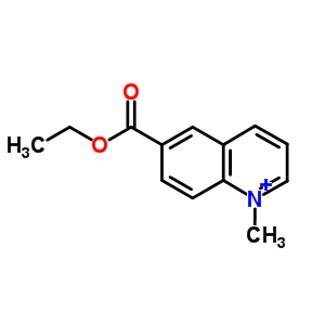 1-甲基喹啉-6-羧酸乙酯结构式_56153-34-5结构式
