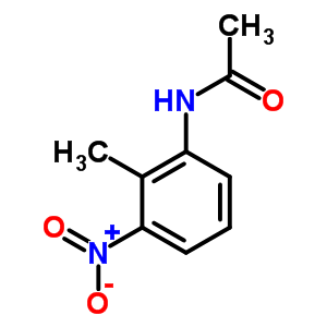 2-甲基-3-硝基乙酰苯胺结构式_56207-36-4结构式