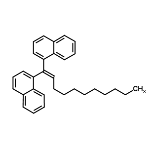 1,1-(1-十一烯-1-基)双萘结构式_56247-76-8结构式