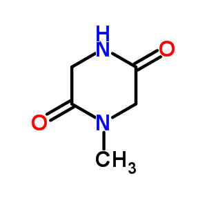 1-甲基-2,5-哌嗪二酮结构式_5625-52-5结构式