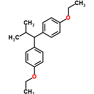 1,1-(2-甲基亚丙基)双(4-乙氧基苯)结构式_56265-21-5结构式