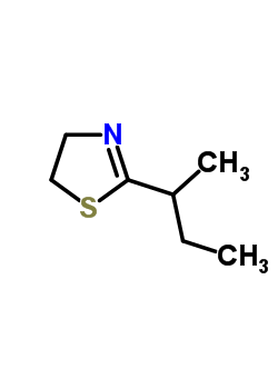 2-(仲丁基)-4,5-二氢噻唑结构式_56367-27-2结构式
