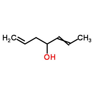 1,5-庚二烯-4-醇结构式_5638-26-6结构式