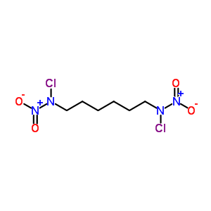 N,N-二氯-N,N-二硝基-1,6-己烷二胺结构式_56409-09-7结构式
