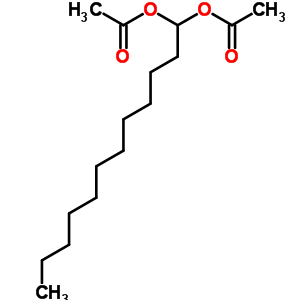 1,1-二乙酰氧基十二烷结构式_56438-07-4结构式