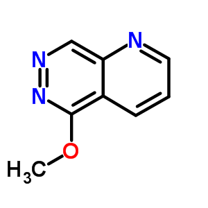 5-甲氧基吡啶并[2,3-d]吡嗪结构式_56525-92-9结构式