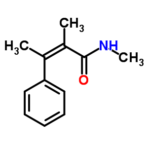 (Z)-n,α,β-三甲基肉桂酰胺结构式_56604-94-5结构式