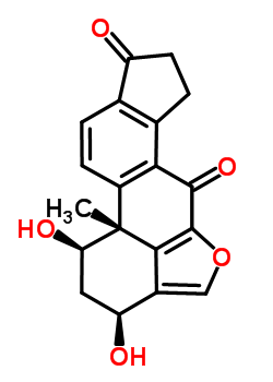 去甲氧绿毛菌醇结构式_56617-66-4结构式