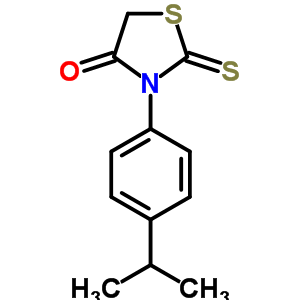 3-(4-丙烷-2-基苯基)-2-磺酰基-噻唑啉-4-酮结构式_56676-57-4结构式