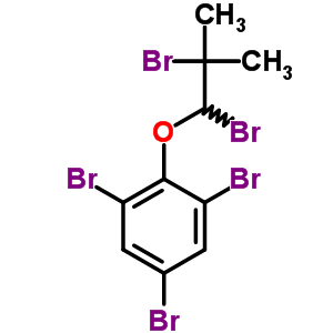2,4,6-三溴苯基-(2-甲基-2,3-二溴丙基)醚结构式_56808-16-3结构式