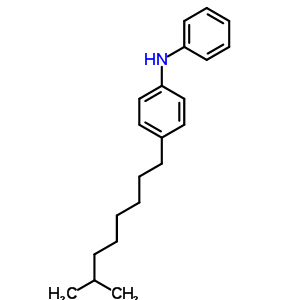 4-异壬基-n-苯基苯胺结构式_56841-49-7结构式