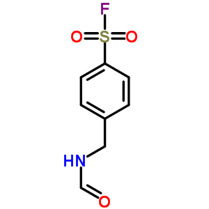 4-(甲酰胺甲基)苯磺酰氯结构式_56862-46-5结构式