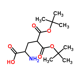 gamma-羧基谷氨酸gamma,gamma-二叔丁酯结构式_56877-44-2结构式