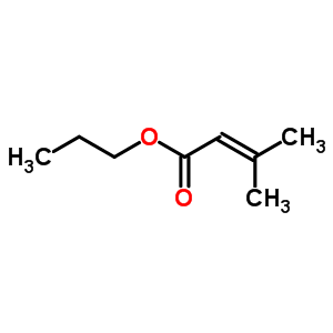 3-甲基-2-丁酸丙酯结构式_56922-71-5结构式