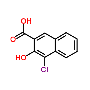 4-氯-3-羟基-2-萘羧酸结构式_56961-90-1结构式