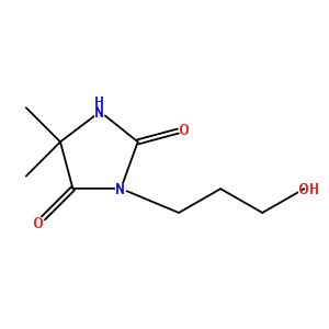 5,5-二苯基乙内酰脲-3-丁酸结构式_56976-66-0结构式