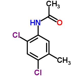 n-(2,4-二氯-5-甲基苯基)-乙酰胺结构式_57046-02-3结构式