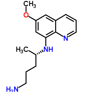 N-[(s)-4-氨基-1-甲基丁基]-6-甲氧基-8-喹啉胺结构式_57152-58-6结构式