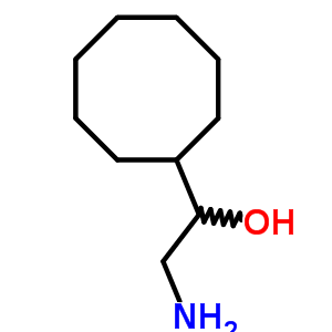 2-环辛基-2-羟基乙胺结构式_57230-13-4结构式