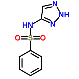 (9ci)-n-1H-1,2,3-噻唑-4-基-苯磺酰胺结构式_57241-09-5结构式