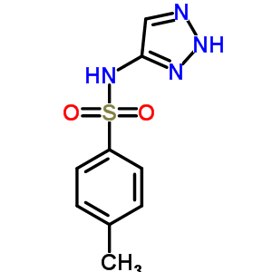(9ci)-4-甲基-n-1H-1,2,3-噻唑-4-基-苯磺酰胺结构式_57241-10-8结构式