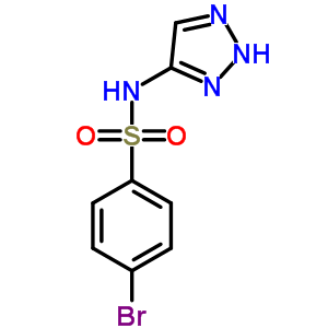 4-溴-n-1H-1,2,3-噻唑-5-基-苯磺酰胺结构式_57241-11-9结构式