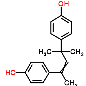 4,4-(1,3,3-三甲基-1-丙烯-1,3-二基)双苯酚结构式_57244-54-9结构式