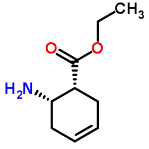 Cis-6-amino-cyclohex-3-enecarboxylic acid ethyl esterStructure,57266-62-3Structure Cis-6-amino-cyclohex-3-enecarboxylic acid ethyl ester Structure,57266-62-3Structure