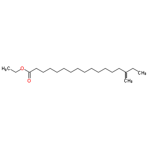 15-Methylheptadecanoic acid ethyl esterStructure,57274-46-1Structure 15-Methylheptadecanoic acid ethyl ester Structure,57274-46-1Structure