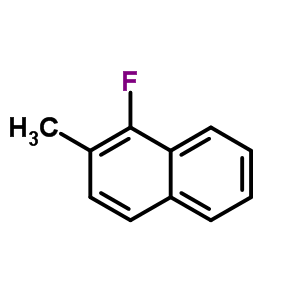 1-氟-2-甲基萘结构式_573-99-9结构式