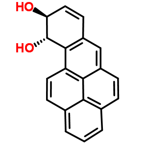 反式-7,8-二羟基-7,8-二氢苯并[a]芘结构式_57404-88-3结构式