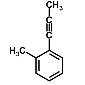 (9ci)-1-甲基-2-(1-丙炔)-苯结构式_57497-13-9结构式
