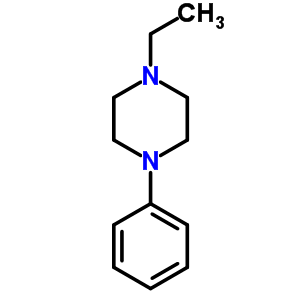 1-乙基-4-苯基哌嗪结构式_57498-25-6结构式