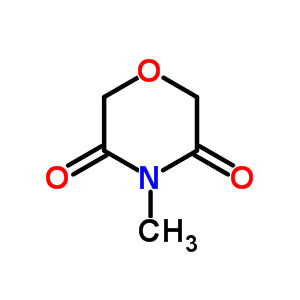 4-甲基-3,5-吗啉二酮结构式_57503-67-0结构式
