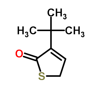 3-(2,2-二甲基乙基)-2(5H)-噻吩酮结构式_57556-14-6结构式