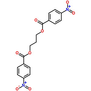 1,3-丙二醇 二-p-硝基苯甲酸结构式_57609-63-9结构式
