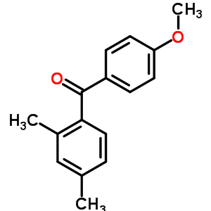 2,4-二甲基-4-甲氧基苯甲酮结构式_57800-66-5结构式