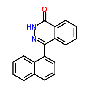 4-(1-萘)-1(2H)-二氮杂萘酮结构式_57835-94-6结构式