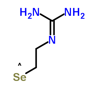 1-(2-氢硒基乙基)胍结构式_57897-99-1结构式