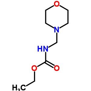 N-(吗啉甲基)氨基甲酸乙酯结构式_58050-49-0结构式