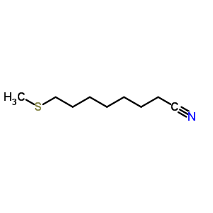 8-(甲基硫代)辛腈结构式_58214-93-0结构式