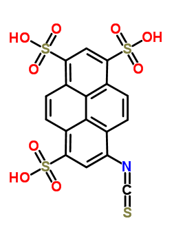 1,3,6-三磺酰基芘 8-异硫氰酸结构式_58226-67-8结构式